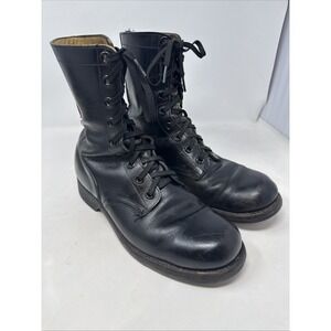 Vintage PANCO BiltRite Combat Boots Size 9-10 Regular US Military Vietnam 63-64